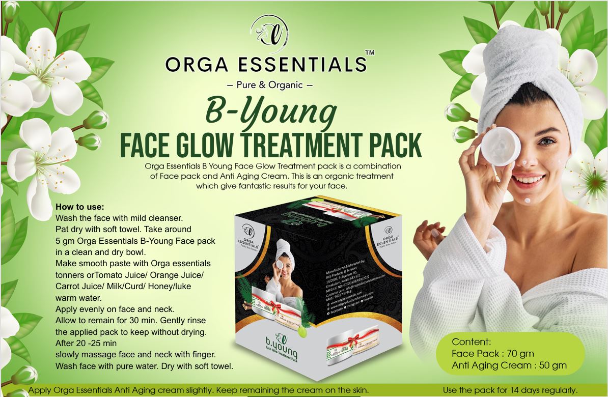 B- Young Face Glow Skin Care Combo Pack