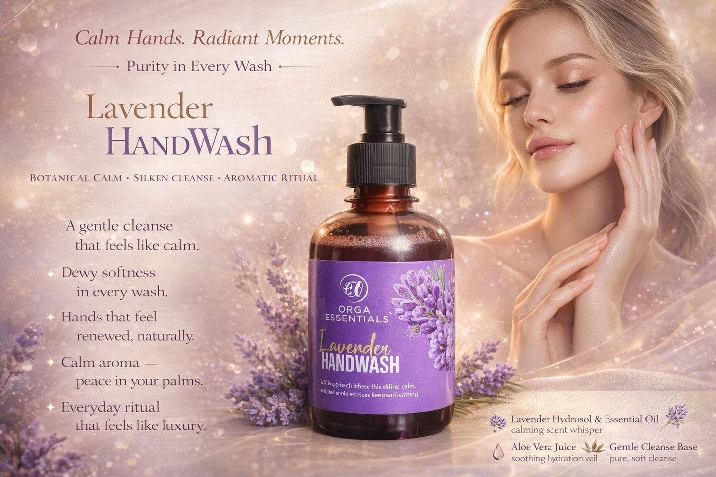 Peach & Lavender Hand Wash Combo Pack