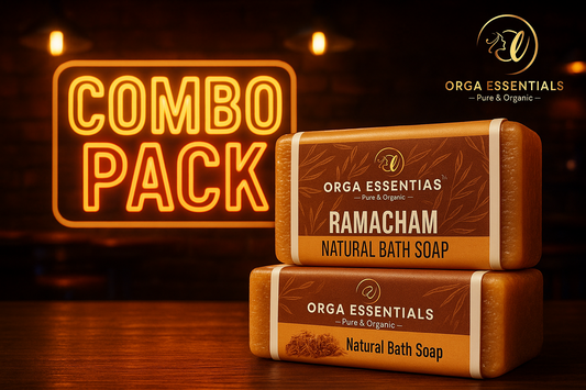 Ramacham Natural Bath Soap Combo Pack 400gm
