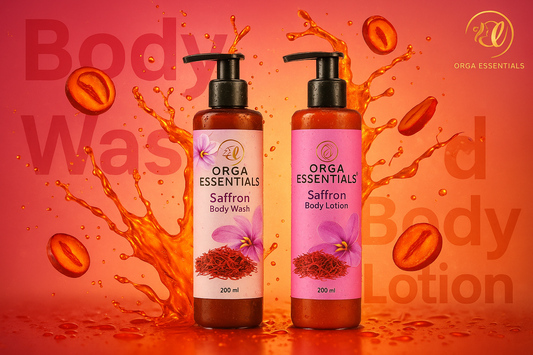 Saffron Body Wash & Body Lotion