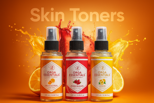 Three in One Combo Pack Orange Peel, Lemon & Pomegranate Skin Toner (3*100ml)