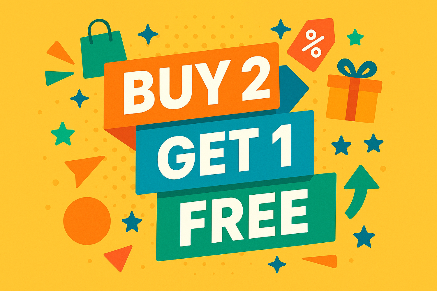 Buy Two Get One Free