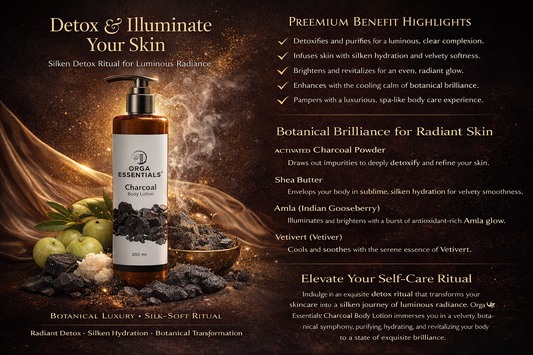 Charcoal Body Lotion 200ml