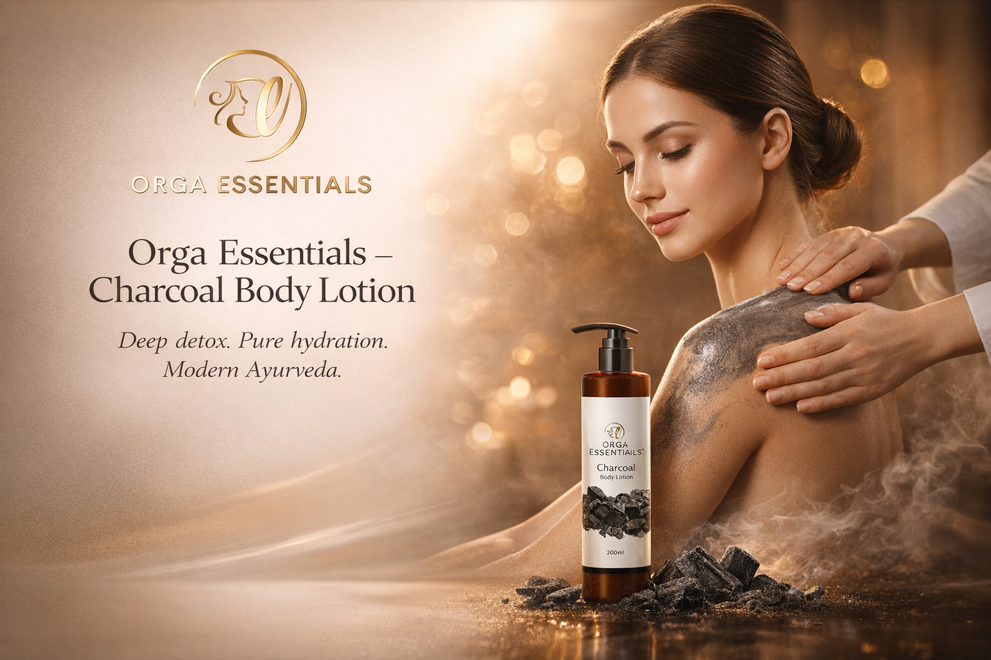 Charcoal Body Lotion 200ml