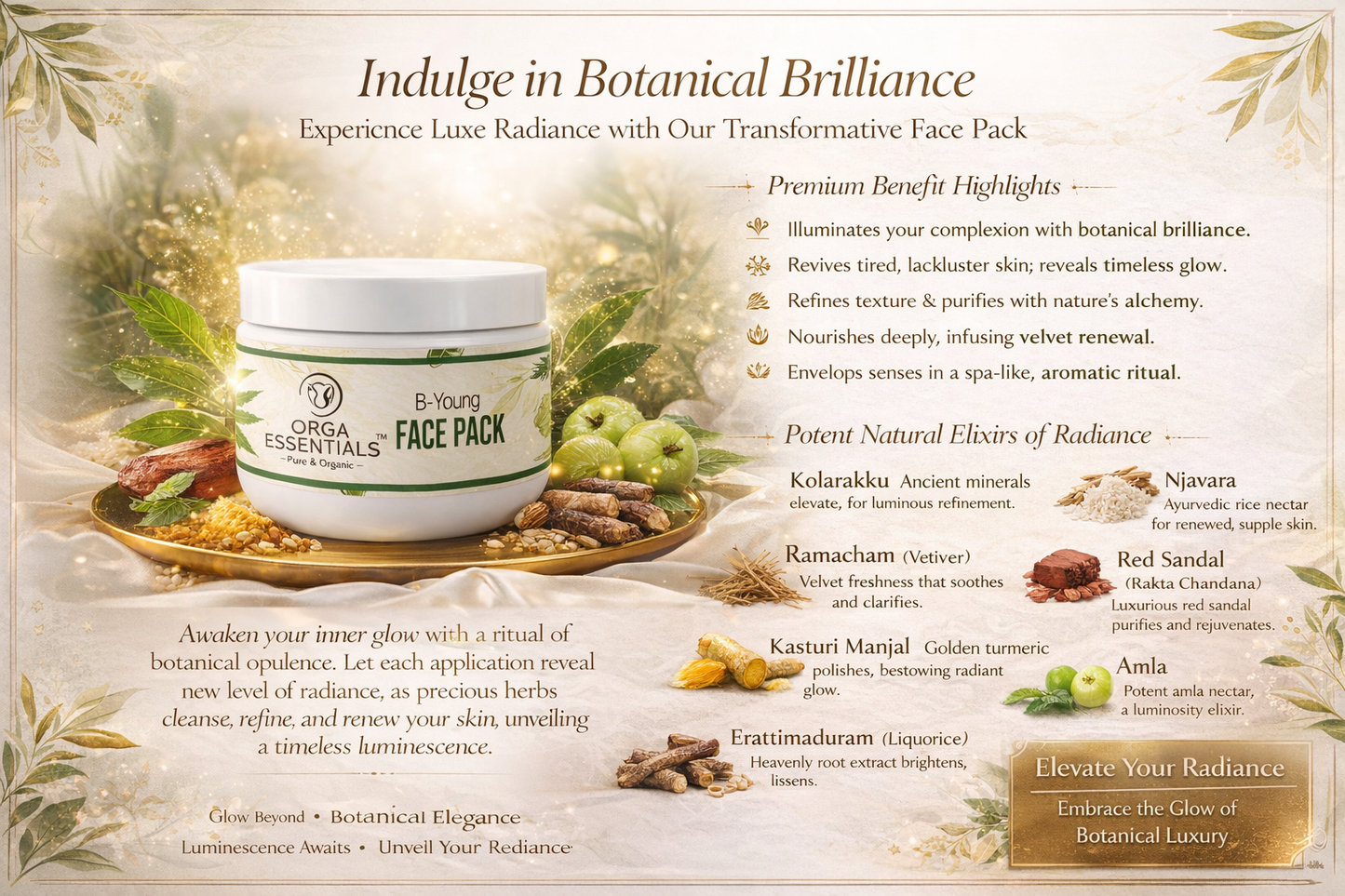 B- Young Face Pack 70gm