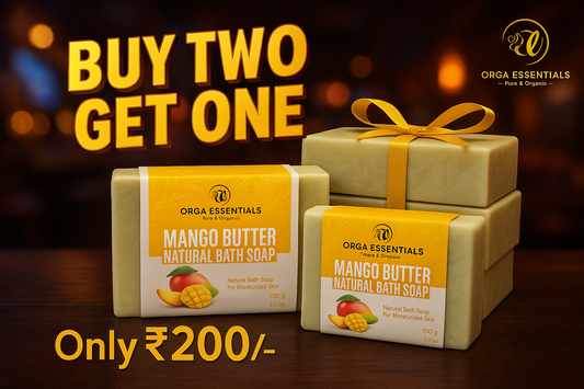 Buy Two Mango Butter Soap + Get One Free - 300gm