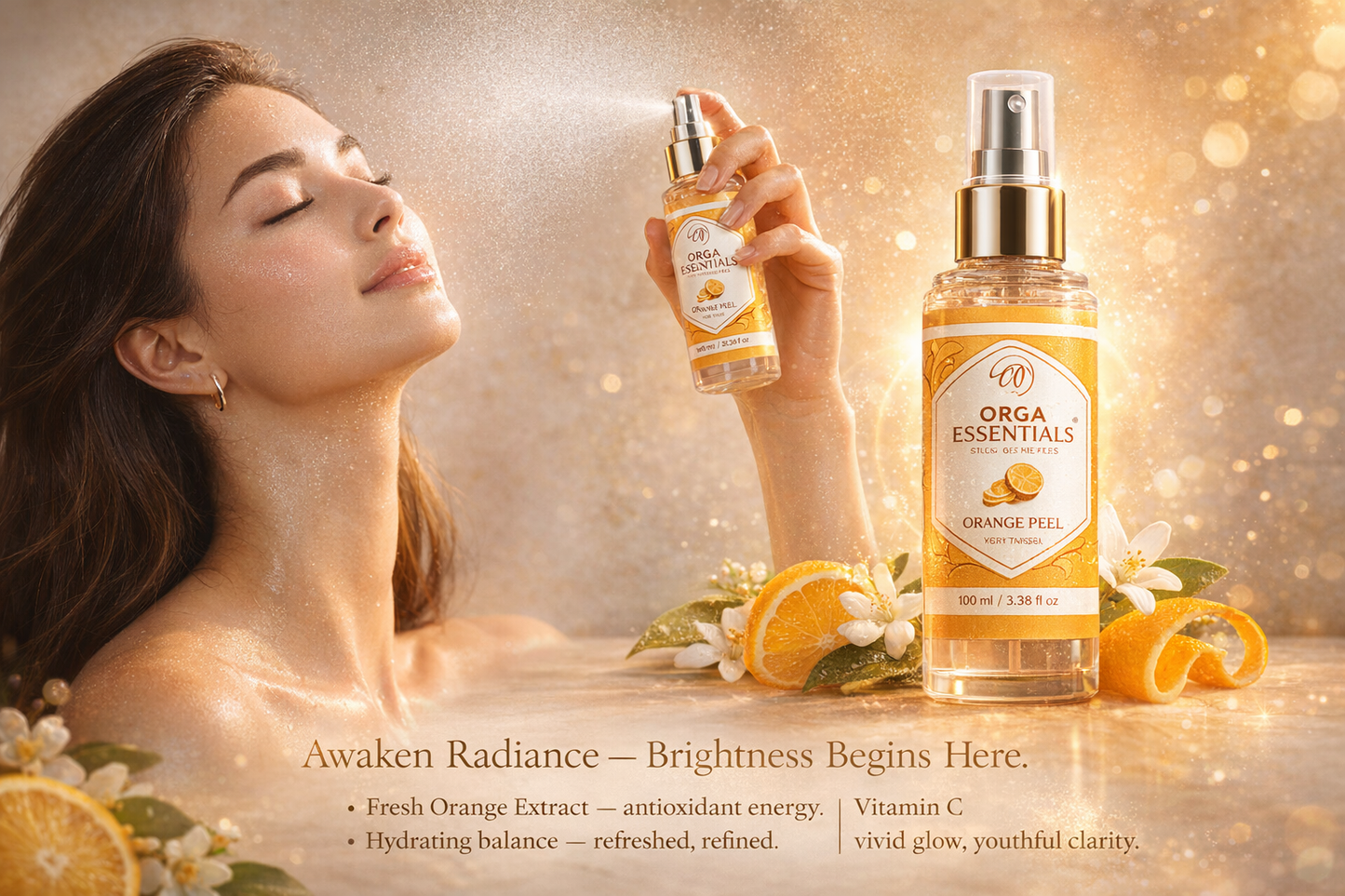 Orange Peel Skin Toner 100ml