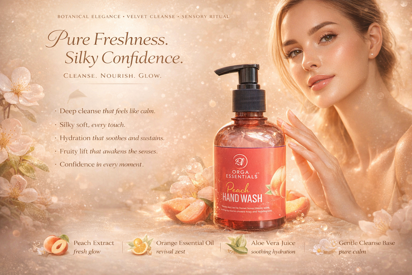 Peach Hand Wash 250ml