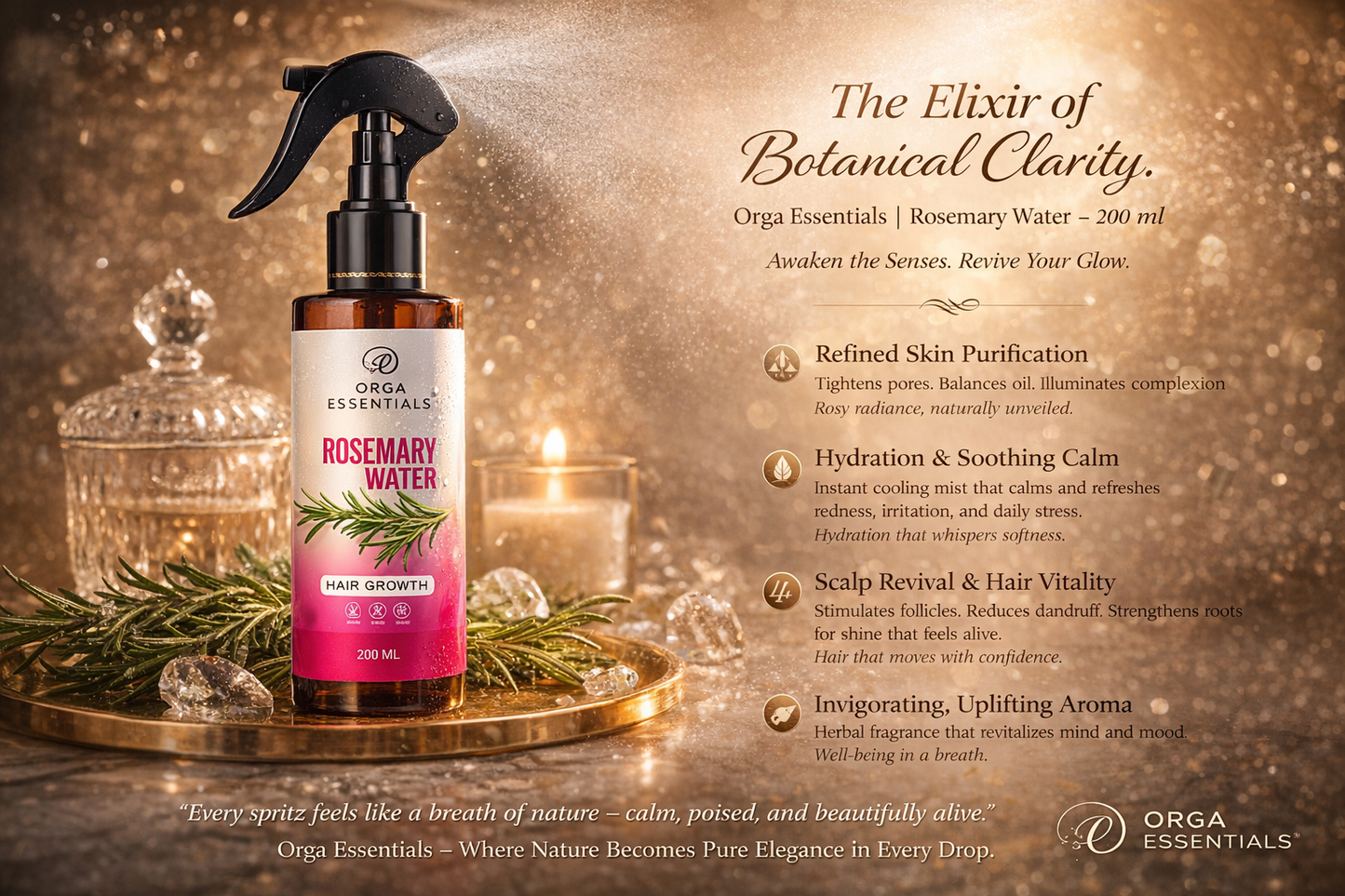 Rosemary Water 100ml