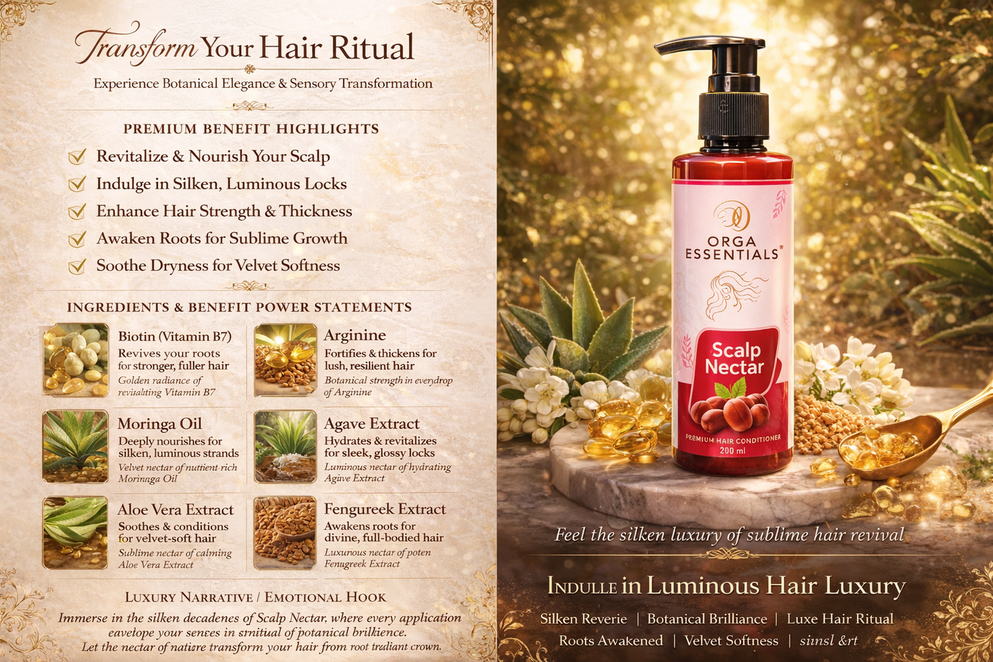 Scalp Nectar Premium Hair conditioner - 200ml