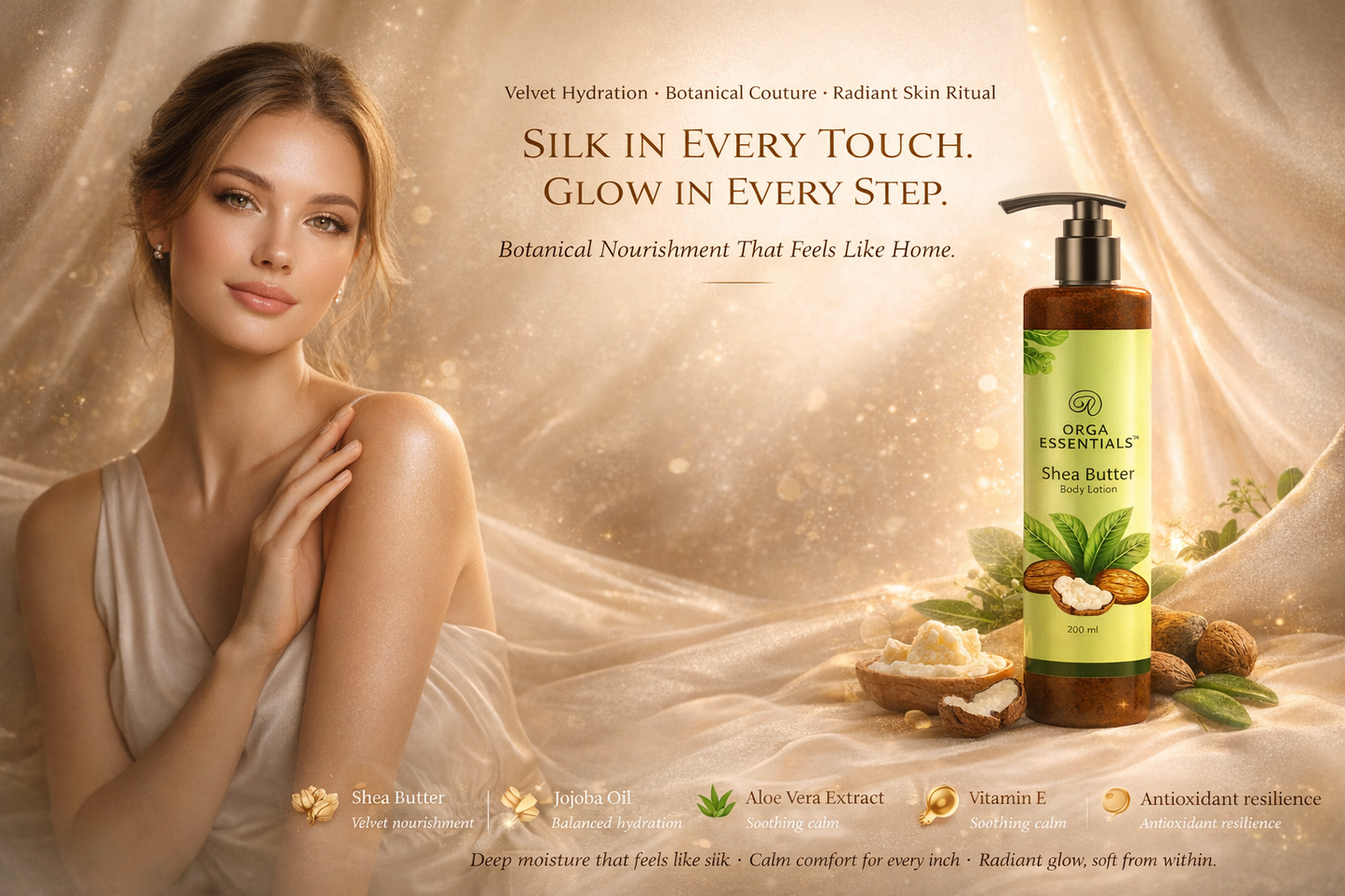 Shea Butter Body Lotion 200ml