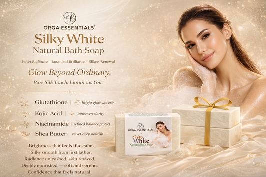 Buy Three Silky White Natural Bath Soap - (3*100gm)