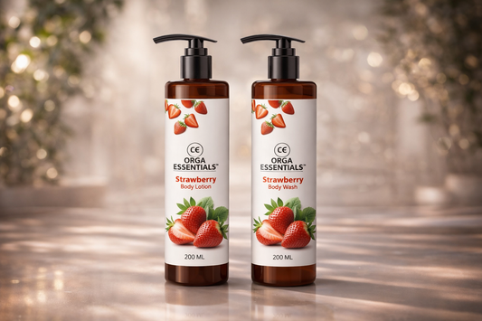 Strawberry Body Wash & Body Lotion